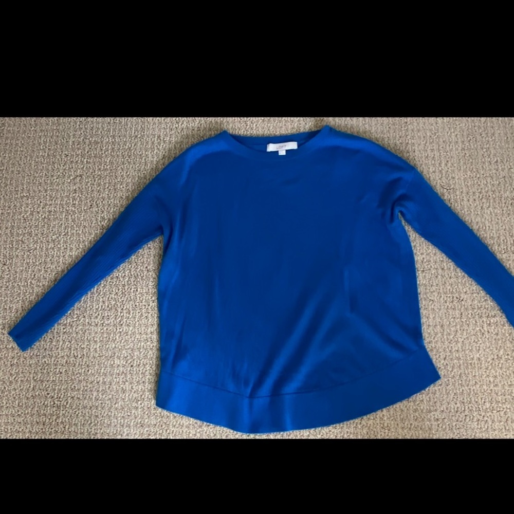 Blue sweater